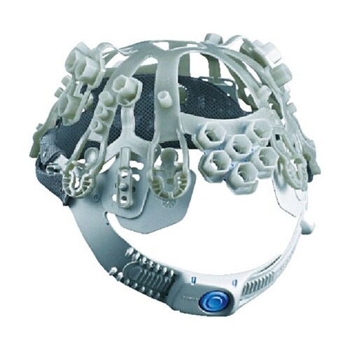 エアライト搭載ヘルメット(軽量FRP製・