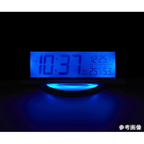 電波目覚まし時計 白 8RZ202−00