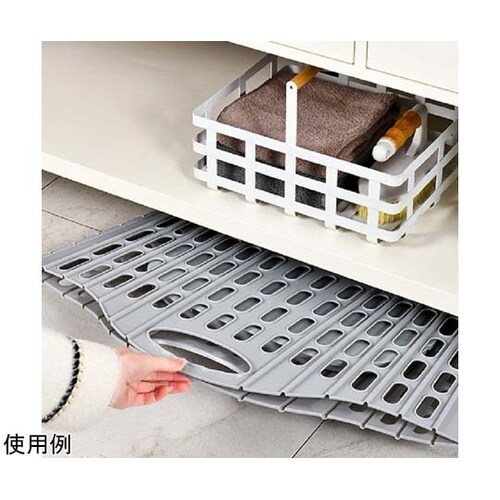 折りたたみ式ランドリーバスケット ホワイ