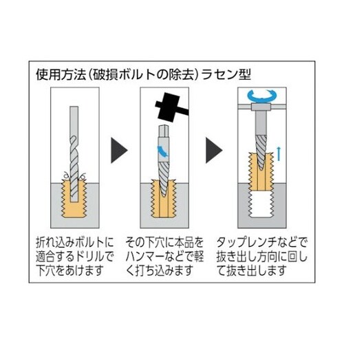 EX808 エキストラクター ラセン型