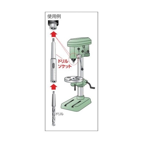 TDC22Y ドリルソケット焼入