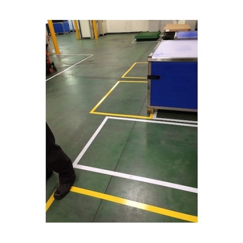 Y6000 耐久ラインテープ50x20白