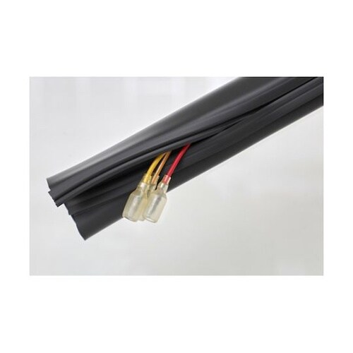 TKLB13結束保護チューブ13パイ黒色