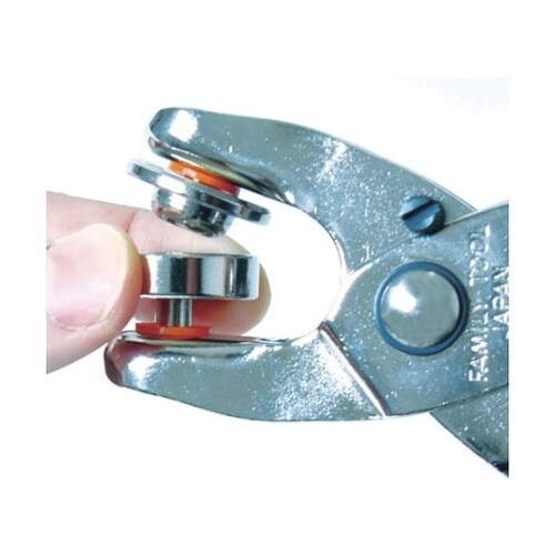 両面ハトメプライヤーセット プライヤー型