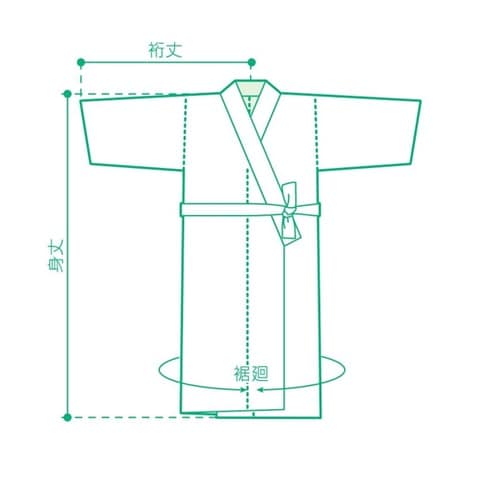 エンゼルねまき L 紺 1枚入