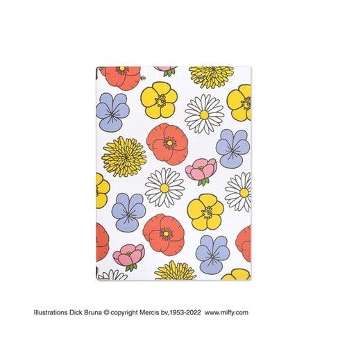 ミッフィークリップボード カラフルフラワ