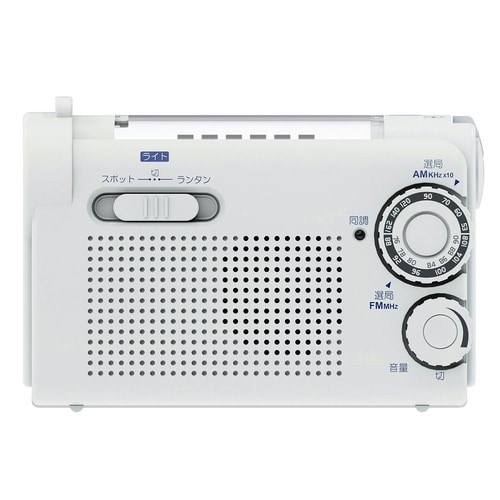 手回し充電ラジオライト KDR−108