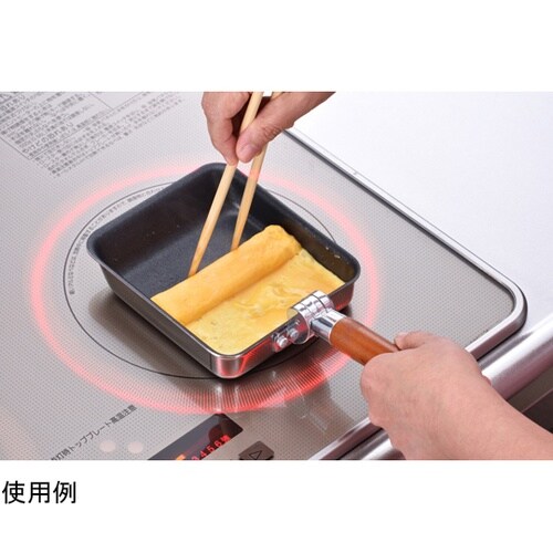 オーレル IH対応玉子焼 12×14cm