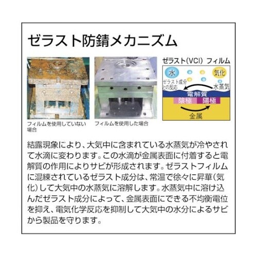 TZF1016 ゼラスト防錆剤 100枚