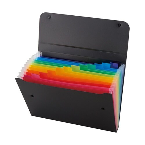 ドキュメントファイル A4 ブラック A