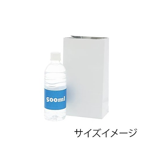 紙製保冷角底袋 S 白 25枚入 004
