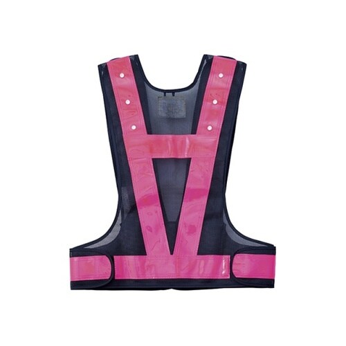 238080 多機能ベスト(紺/桃)