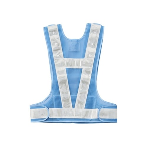 238074 多機能ベスト(青/白)