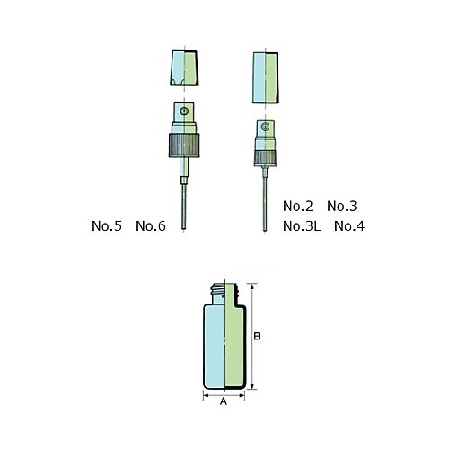PPスプレーバイアル No.3L 30本