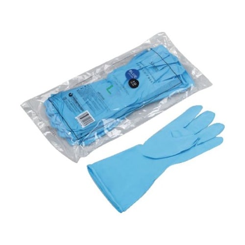 NBR1450PFBPL 薄手手袋ブルー