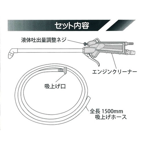 E−35P エンジンクリーナーカプラ接続
