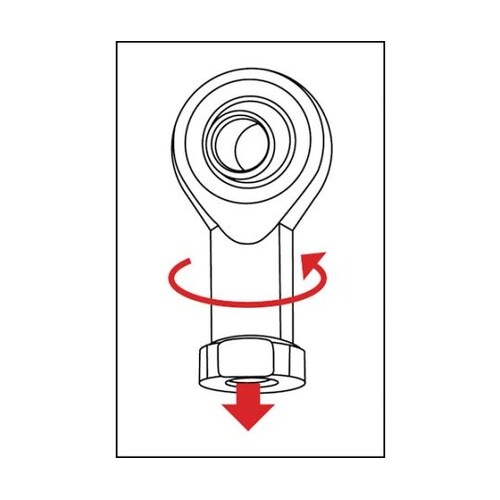 CHSL18 ロッドエンド無給油式メネジ