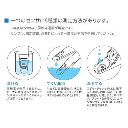 コンパクトナトリウムイオンメータ