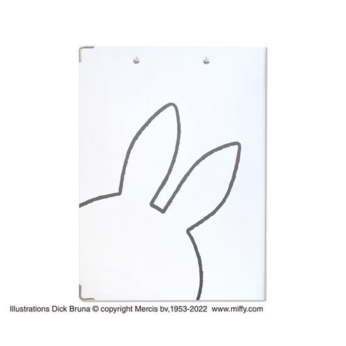 ミッフィー クリップボード フェイスアッ