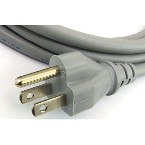 3極ACプラグ付き電源コード 1.25S