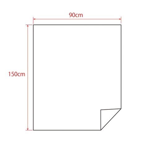 102132 パイルシーツ 黄色1枚入