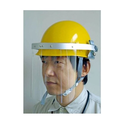 BMHW ヘルメット取付型防災面緑ダブル