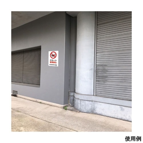 一般表示板 ドローン使用禁止 254×3