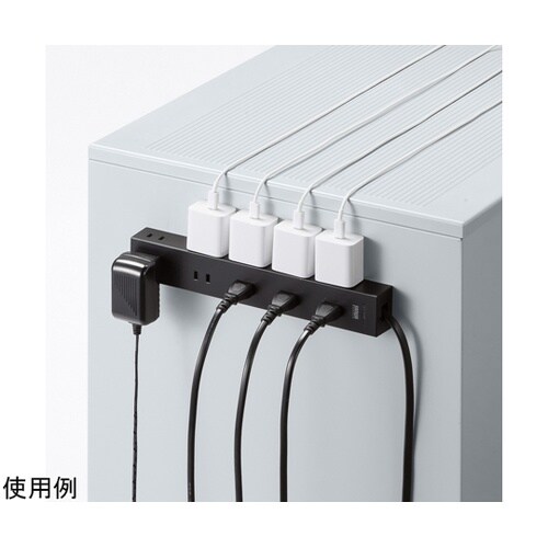 電源タップ 2P 10個口 強力ネオジム