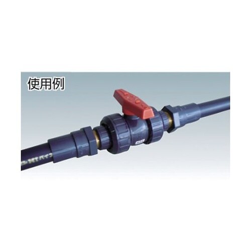 塩ビ製ボールバルブ ねじ式 本体PVC