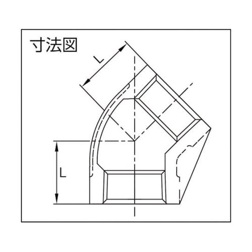 T45L25A ねじ込み管継手