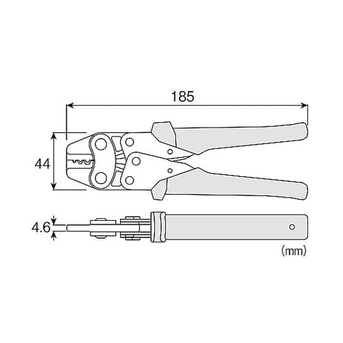 圧着工具 P−726