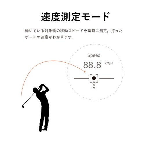 GOLFレーザー距離計迷わず君 SLI−