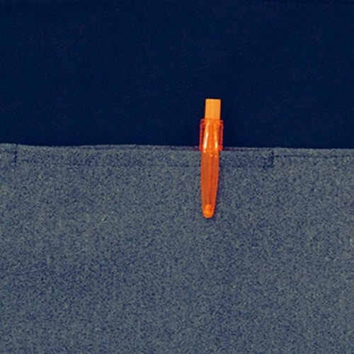 防風ジャケット グレーモク×ブルー LL