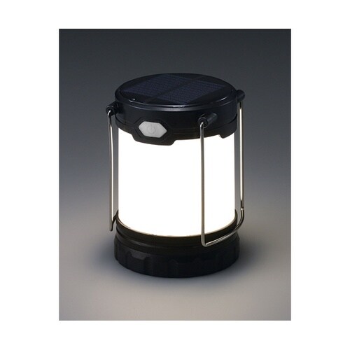 USB充電もできるソーラーランタン LA