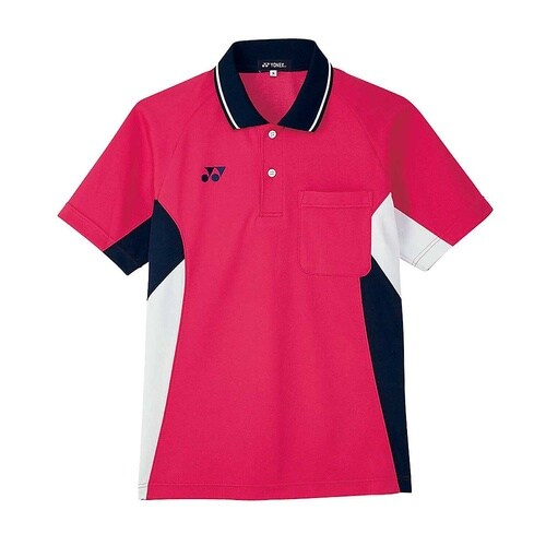 ポロシャツ ネイビー×レッド 4L(身丈