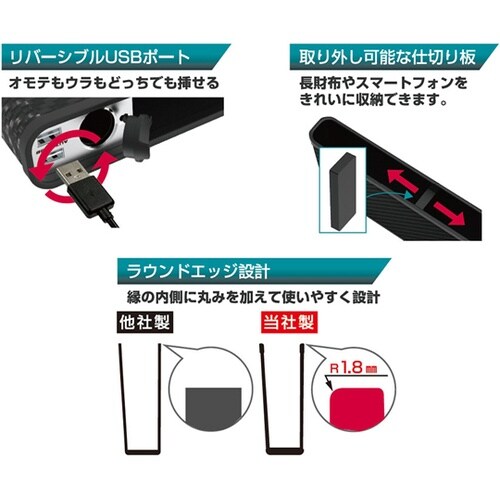 サイドポケット DC/2リバーシブルUS