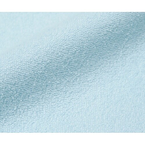 Ci 防水シーツ 綿パイル サックス青