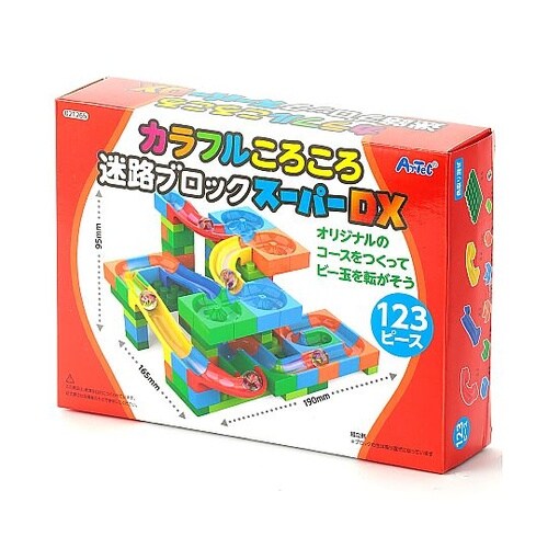 カラフルころころ迷路ブロックスーパー D
