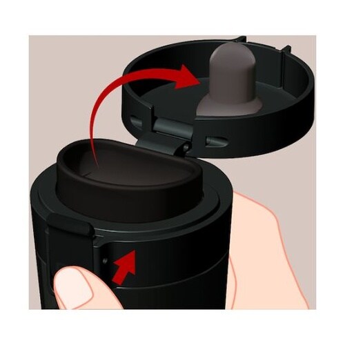 325045 真空断熱携帯タンブラーBK