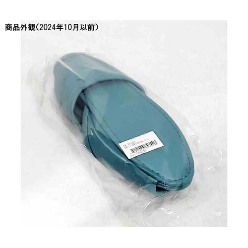 抗菌スリッパ前開大人用(26cm)グリーン