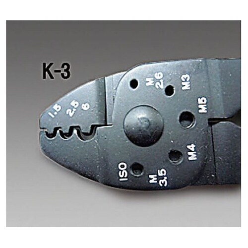 0.5 − 6.0m平方m 圧着ペンチ(裸端