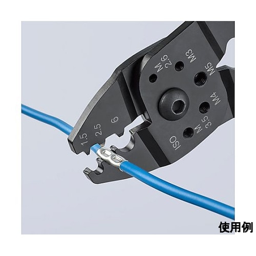 0.5 − 6.0m平方m 圧着ペンチ(裸端