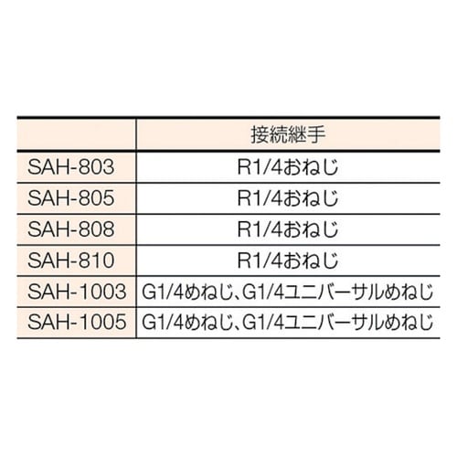エアコイルホース スパイラルエアホース