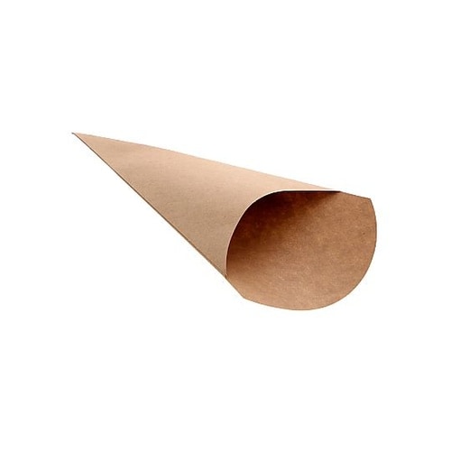 スナック三角袋 10−22 未晒無地 1