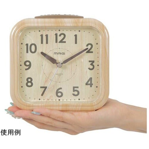 MAG電子音目覚まし時計 グレイン T−