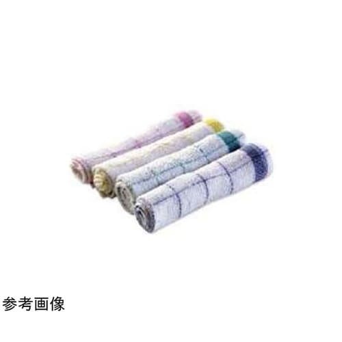 格子ミニタオルふきん 12枚 24125