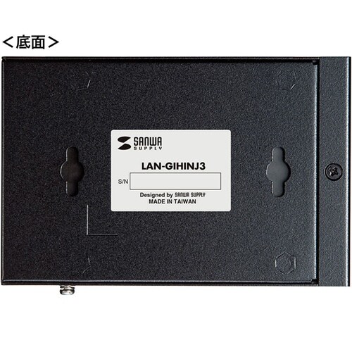 PoEインジェクター(4ポート対応) L