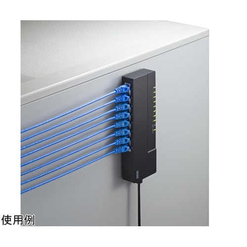 ギガビット対応 タップ型スイッチングハブ