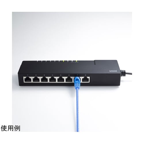 ギガビット対応 タップ型スイッチングハブ