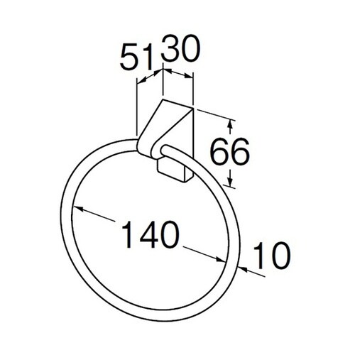 W530 Lタイプタオルリング
